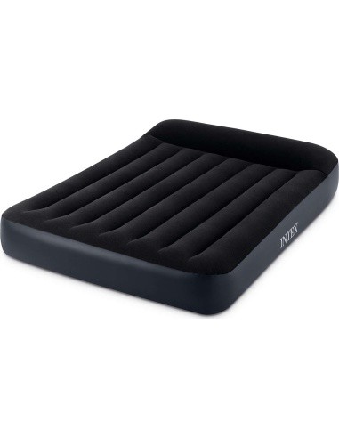 Inflatable mattress with pump bed velour Intex 64150ND
