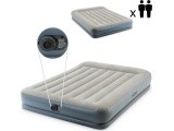 Inflatable mattress 203x152 cm with two-person pump Intex 64118ND