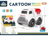 Greitosios pagalbos automobilis su šviesų ir garsų funkcija