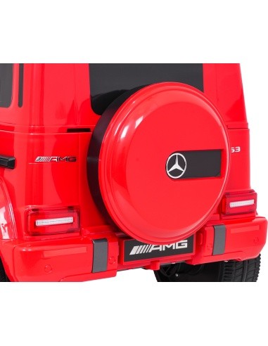 Vehicle Mercedes G63 AMG LIFT Red