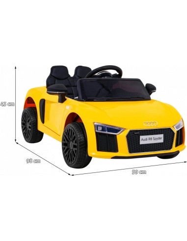 Vehicle Audi R8 Yellow