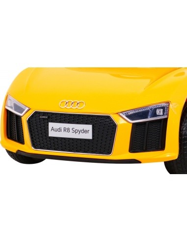 Vehicle Audi R8 Yellow