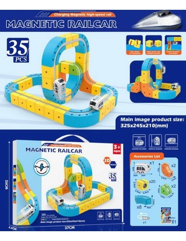 Colourful Magnetic Track 35el.