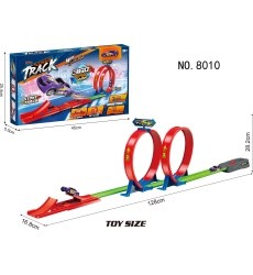 128cm Extreme Loop Track + Car