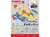 Magnetic Coloured Railway 180el.
