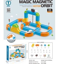 Magnetic Coloured Track 101el.