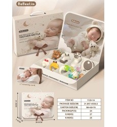 Gift Set of Teethers and Rattles for Newborns
