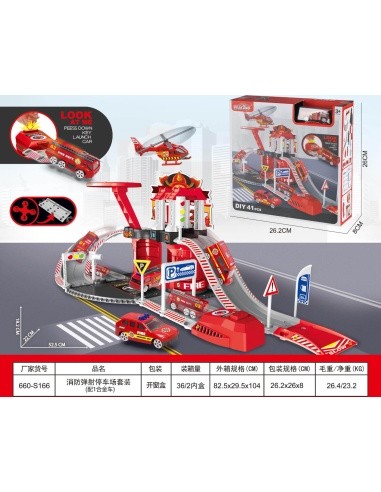 Parking Garage with Launcher Edition Fire Brigade