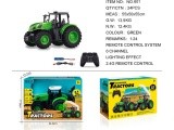 Green tractor 1:24 with remote control