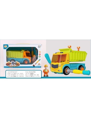 Twist-Up Tipper Car with Sound Function