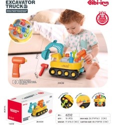 Multifunctional excavator for toddlers