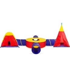 Set Of Tents For Kids With 4 Tunels 7in1 iPlay