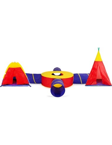 Set Of Tents For Kids With 4 Tunels 7in1 iPlay