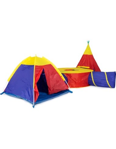 Set Of Tents For Kids With 4 Tunels 7in1 iPlay
