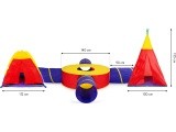 Set Of Tents For Kids With 4 Tunels 7in1 iPlay