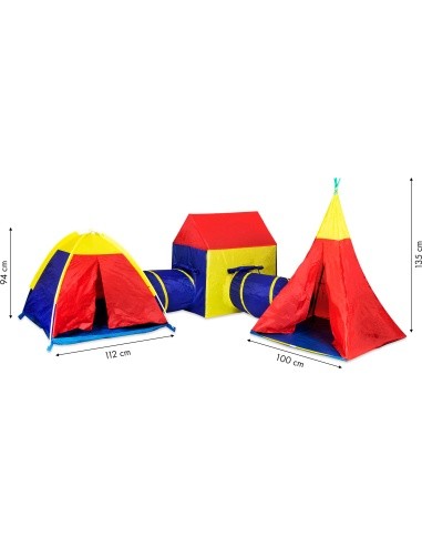 Tent Set For Kids 5in1 With Tunnels iPlay