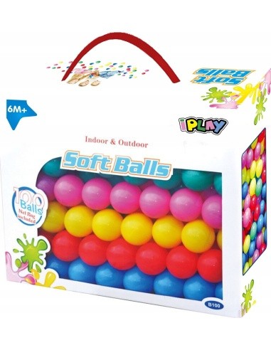 Balls For Tent Pool iPlay, Multicolor, 100 pcs.