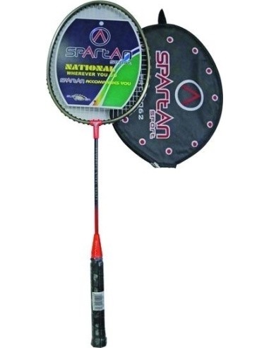 SAPARTAN DROP SHOT badmintono raketė - Raudona, bronzos