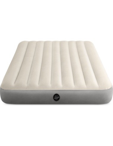 Velour inflatable mattress 203x152 cm Intex 64103