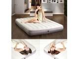 Velour inflatable mattress 203x152 cm Intex 64103