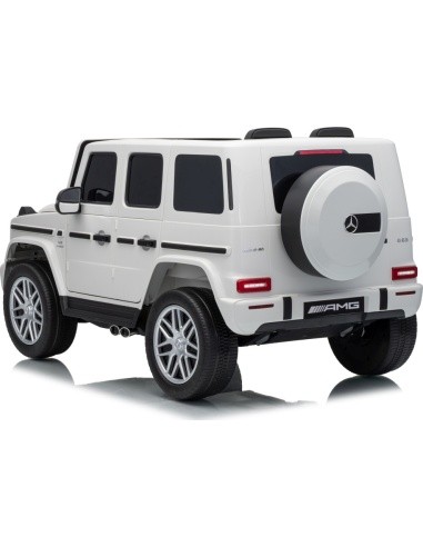 Mercedes G63 AMG White Vehicle