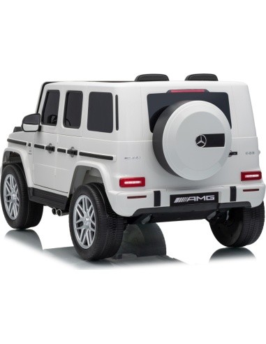 Mercedes G63 AMG White Vehicle
