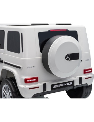 Mercedes G63 AMG White Vehicle