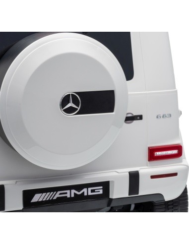 Mercedes G63 AMG White Vehicle