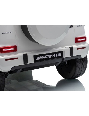 Mercedes G63 AMG White Vehicle