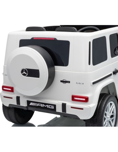 Mercedes G63 AMG White Vehicle