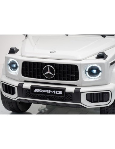 Mercedes G63 AMG White Vehicle