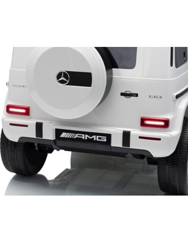 Mercedes G63 AMG White Vehicle