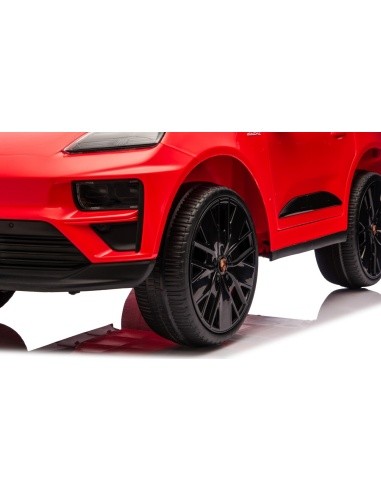 Porsche Macan Red Vehicle