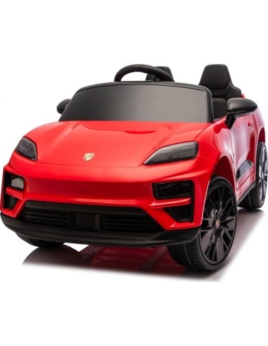 Porsche Macan Red Vehicle