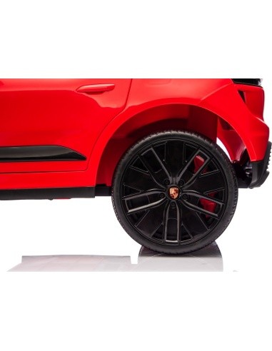 Porsche Macan Red Vehicle
