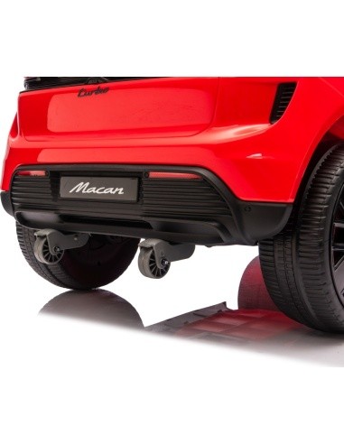 Porsche Macan Red Vehicle