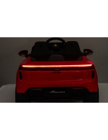 Porsche Macan Red Vehicle