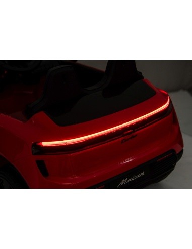 Porsche Macan Red Vehicle