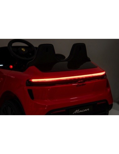 Porsche Macan Red Vehicle