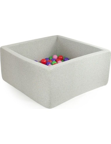 Ball Pool Misioo Smart - Light Grey, Square, without Balls