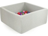 Ball Pool Misioo Smart - Light Grey, Square, without Balls