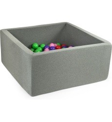 Ball Pool Misioo Smart - Grey, Square, without Balls