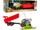 Combine harvester with Trailer