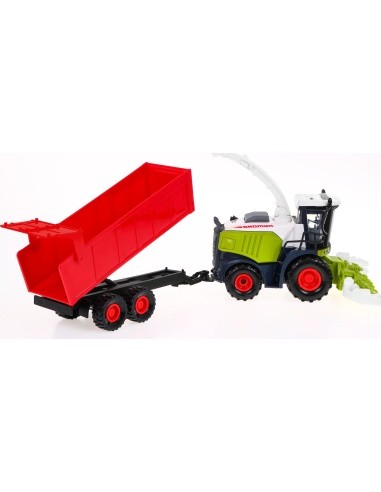 Combine harvester with Trailer