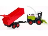Combine harvester with Trailer