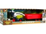 Combine harvester with Trailer