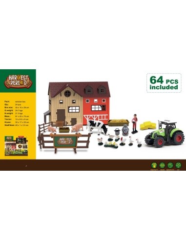 Farm Set with Tractor + Accessories
