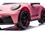 Elektromobilis Porsche 911 GT3, rožinis