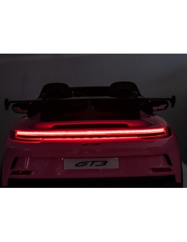 Elektromobilis Porsche 911 GT3, rožinis