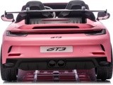 Elektromobilis Porsche 911 GT3 rožinis MP4